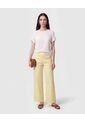 Blusa Cuello Redondo Caída Fluida   Para Mujer Rosa Patprimo de Patprimo