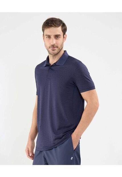 Polo Deportiva  Para Hombre Azul Patprimo