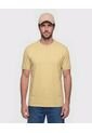 Camiseta Unicolor Básica   Para Hombre Amarillo Patprimo de Patprimo