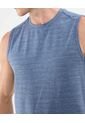 Camiseta Deportiva Jaspeada  Para Hombre Azul Patprimo de Patprimo