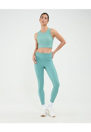 Top Deportivo Acanalado  Para Mujer Agua Patprimo