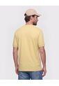 Camiseta Unicolor Básica   Para Hombre Amarillo Patprimo de Patprimo