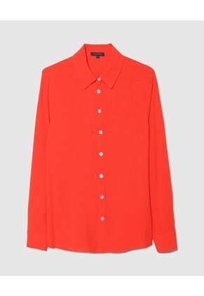 Camisa Para Mujer Manga Larga Color Naranja Marca Patprimo #30010543