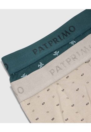 Boxer X2 Para Hombre Filete Medio Color Negro Marca Patprimo #44000528