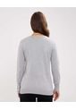 Saco Para Mujer Cuello Redondo Color Gris  Marca Patprimo #30330586 de Patprimo