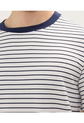 Camiseta Para Hombre Manga Corta Color Crema Marca Patprimo #44090892