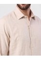 Guayabera Premium Con Alforzas   Para Hombre Café Patprimo de Patprimo