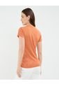 Camiseta Para Mujer Manga Corta Cuello Redondo Color Naranja Marca Patprimo #30093696 de Patprimo