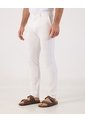 Pantalón Casual Corte Ajustado   Para Hombre Blanco Patprimo de Patprimo