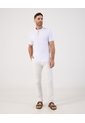 Pantalón Casual Corte Ajustado   Para Hombre Blanco Patprimo de Patprimo
