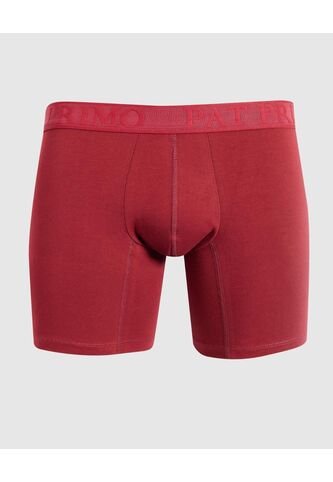 Boxer X1 Para Hombre Fleat Seamer Medio Color Rojo Marca Patprimo #44000120 Patprimo