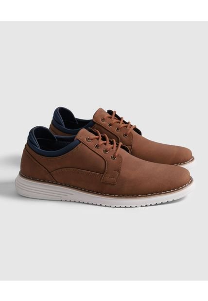 Oxford Para Hombre  Color Café Marca Patprimo #44730042