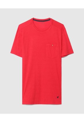 Camiseta Para Hombre Manga Corta Color Rojo  Marca Patprimo #44090819