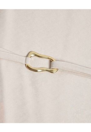 Blusa Para Mujer Manga Corta Color Crema Marca Patprimo #14121404