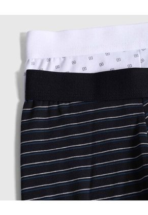 Boxer X2 Para Hombre Fleat Seamer Medio Color Negro Marca Patprimo #44000531