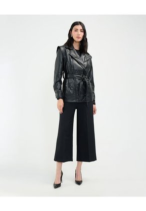 Chaqueta Para Mujer Estructurada Color Negro Marca Patprimo #30080552