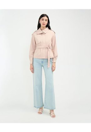 Chaqueta Para Mujer Abrigo Color Rosa Marca Patprimo #30080553