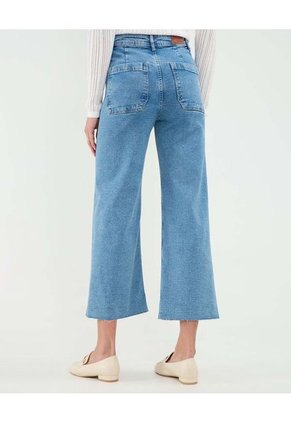 Jean Para Mujer Culotte Color Azul Marca Patprimo #30160457