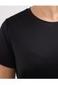 Camiseta Para Mujer Manga Corta Cuello Redondo Color Negro Marca Patprimo #30093456 de Patprimo