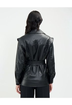 Chaqueta Para Mujer Estructurada Color Negro Marca Patprimo #30080552