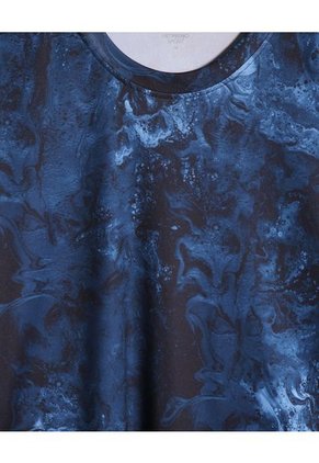 Camiseta Para Hombre Manga Corta Color Azul  Marca Patprimo #44090882