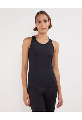 Camiseta Para Mujer Manga Sisa Cuello Redondo Color Negro Marca Patprimo #30093429