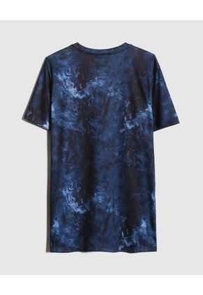 Camiseta Para Hombre Manga Corta Color Azul  Marca Patprimo #44090882