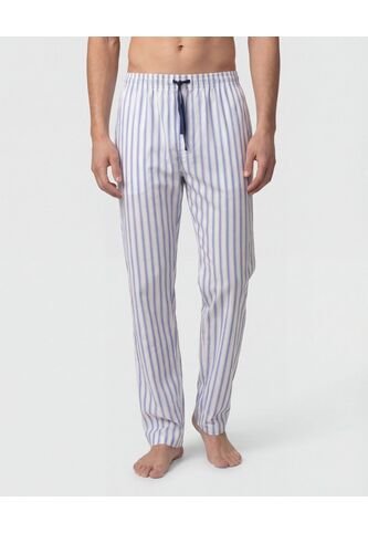 Pijama De Camisa Con Botones   Para Hombre Azul Patprimo Patprimo