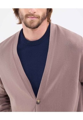 Saco Abierto   Para Hombre Beige Patprimo