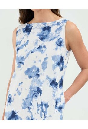 Vestido Para Mujer M/Sisa Medio Color Azul Marca Patprimo #30171036