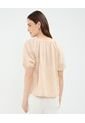 Blusa Para Mujer Manga Corta Color Beige Marca Patprimo #30123437 de Patprimo