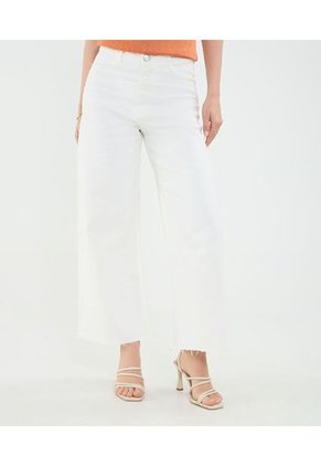 Jean Para Mujer Culotte Color Blanco Marca Patprimo #30160458