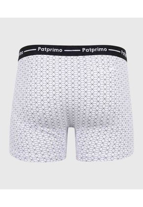 Boxer X1 Para Hombre Filete Medio Color Blanco Marca Patprimo #44000554