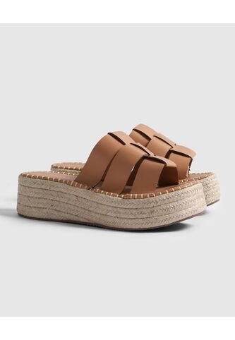 Sandalias Para Mujer Sandalia Plataforma Color Café Marca Patprimo #30690095 Patprimo