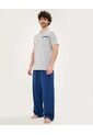Pijama Para Hombre M/C P/L Color Gris  Marca Patprimo #44040209 de Patprimo