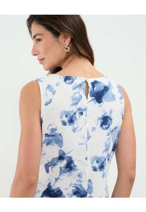 Vestido Para Mujer M/Sisa Medio Color Azul Marca Patprimo #30171036