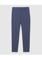 Pantalon Clásico Estampado  Para Mujer Azul Patprimo de Patprimo
