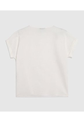 Blusa Para Mujer Manga Corta Color Blanco Marca Patprimo #30127809