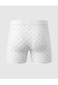 Bóxer Medio Con Estampado  X1 Para Hombre Blanco Patprimo de Patprimo