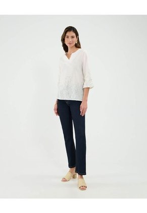 Blusa Para Mujer Manga Larga Color Blanco Marca Patprimo #30123533