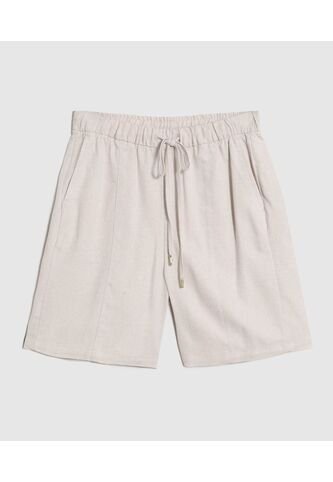 Bermuda  Para Mujer Jogger Largo Color Café Marca Patprimo #30100403 Patprimo