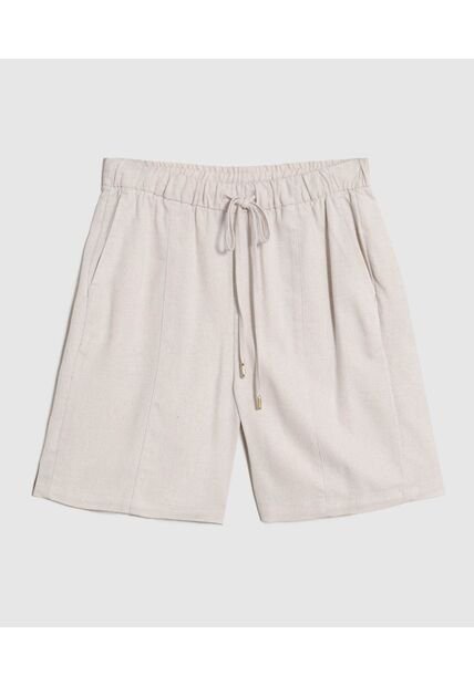Bermuda  Para Mujer Jogger Largo Color Café Marca Patprimo #30100403