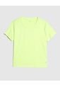 Camiseta Para Mujer Manga Corta Cuello Redondo Color Verde Neon Marca Patprimo #30093456 de Patprimo