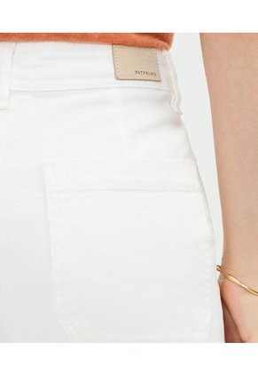 Jean Para Mujer Culotte Color Blanco Marca Patprimo #30160458