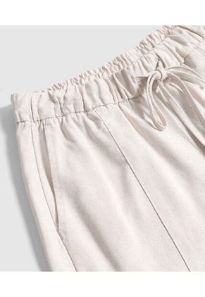 Bermuda  Para Mujer Jogger Largo Color Café Marca Patprimo #30100403