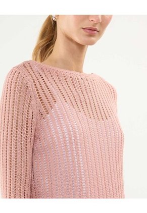 Saco Tejido Con Lurex  Para Mujer Rosa Patprimo