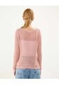 Saco Tejido Con Lurex  Para Mujer Rosa Patprimo de Patprimo