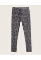 Leggings Largo Estampado  Para Mujer Gris Patprimo de Patprimo