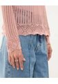 Saco Tejido Con Lurex  Para Mujer Rosa Patprimo de Patprimo