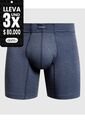 Boxer Medio Unicolor  X1 Para Hombre Azul Patprimo de Patprimo